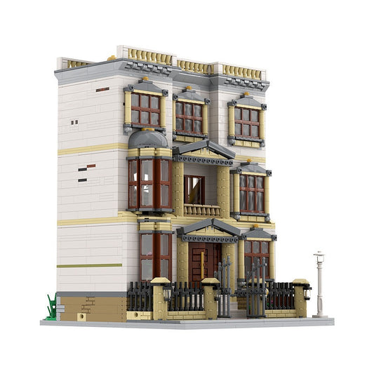 Classicism Villa MOC Building Kit | Elegant Historic Architecture Model - 1