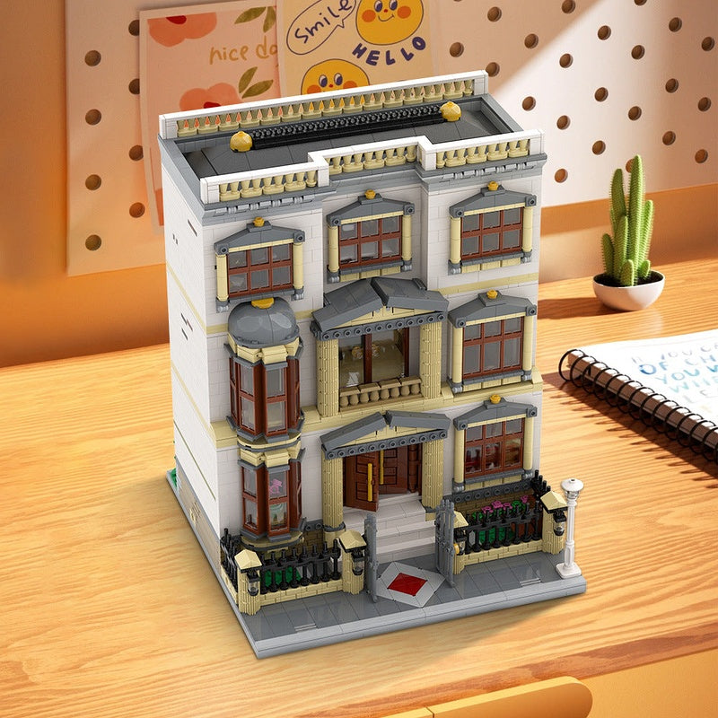 Classicism Villa MOC Building Kit | Elegant Historic Architecture Model - 2