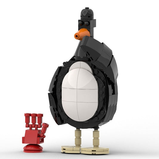 Claymation Criminal Penguin MOC Building Kit | Character Model - 1
