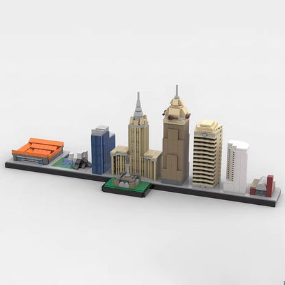 Cleveland Ohio Skyline Building Kit | LEGO-Compatible MOC - 2