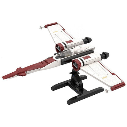 Clone Era Recon Starfighter MOC Spaceship Building Kit - 1