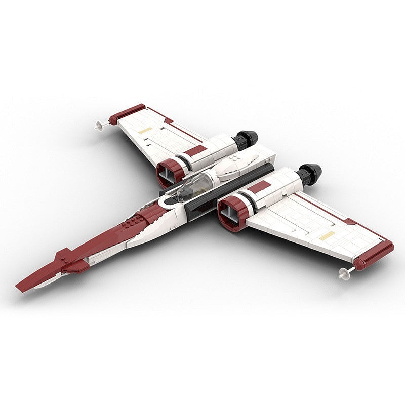 Clone Era Recon Starfighter MOC Spaceship Building Kit - 2