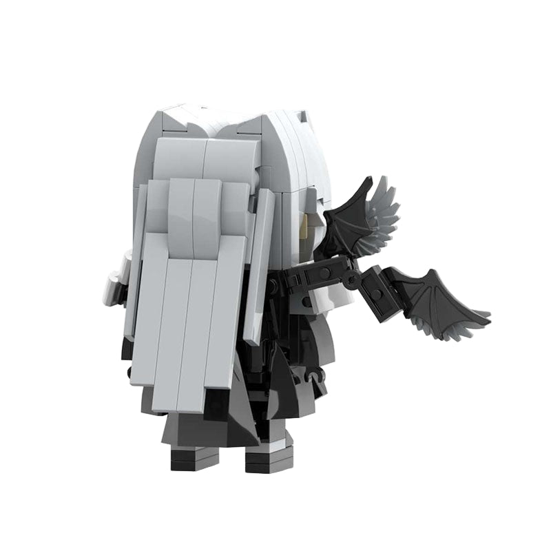 cloud & sephiroth brickheadz building set | final fantasy - 5