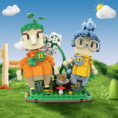 Co-Op Adventure Figures Building Kit | LEGO-Compatible MOC - 1