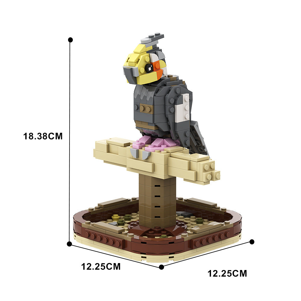 cockatiel building set | moc-124853 - 4