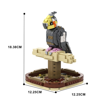 cockatiel building set | moc-124853 - 4