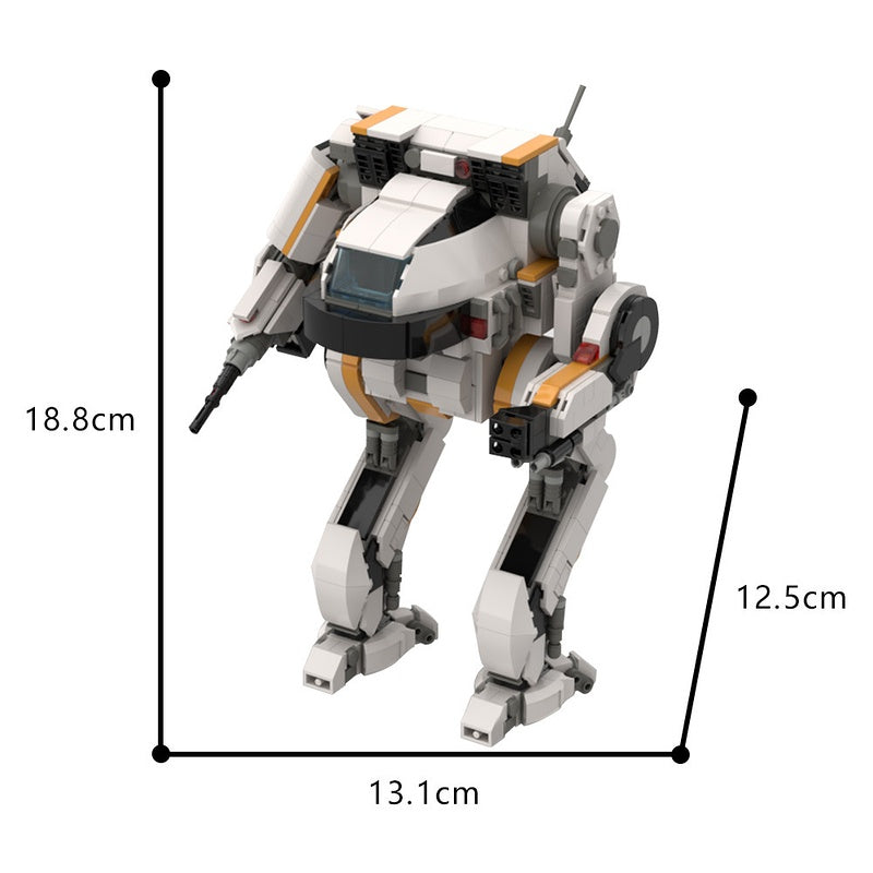 Cockpit Light Combat Mech MOC Building Kit - 3