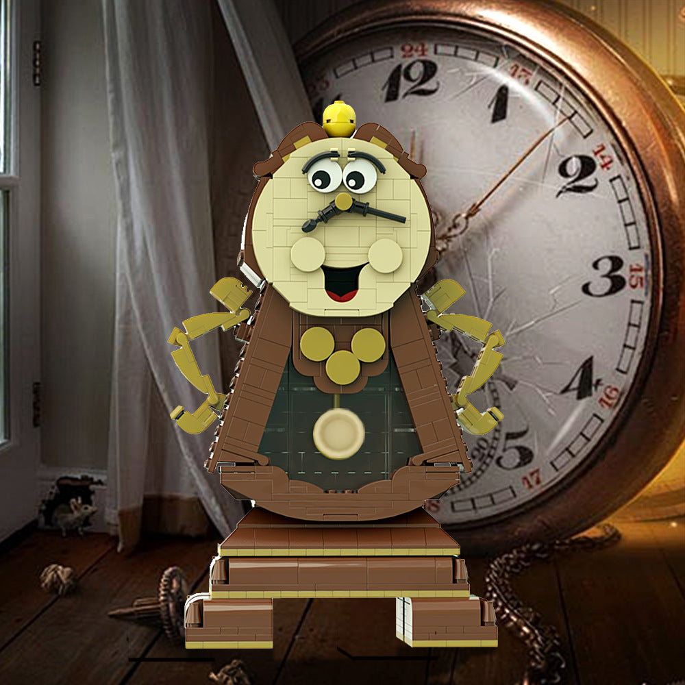 cogsworth building set | beauty and the beast | moc-182659 - 1