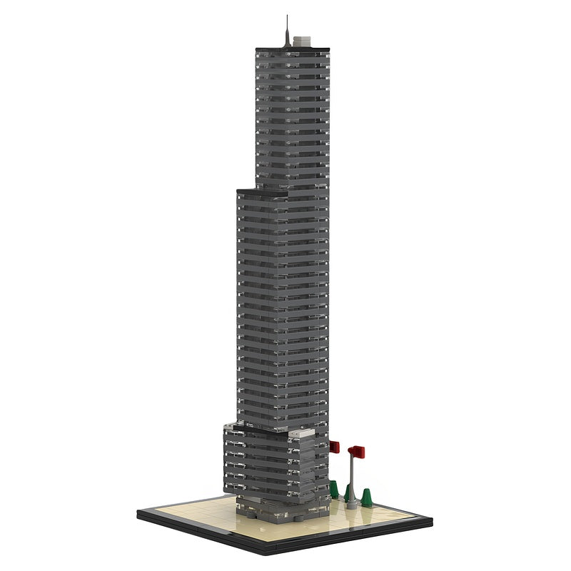 Cologne Tower 1:650 Skyscraper MOC Building Kit - 1