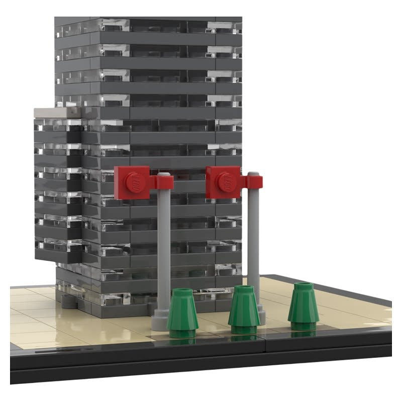 Cologne Tower 1:650 Skyscraper MOC Building Kit - 5