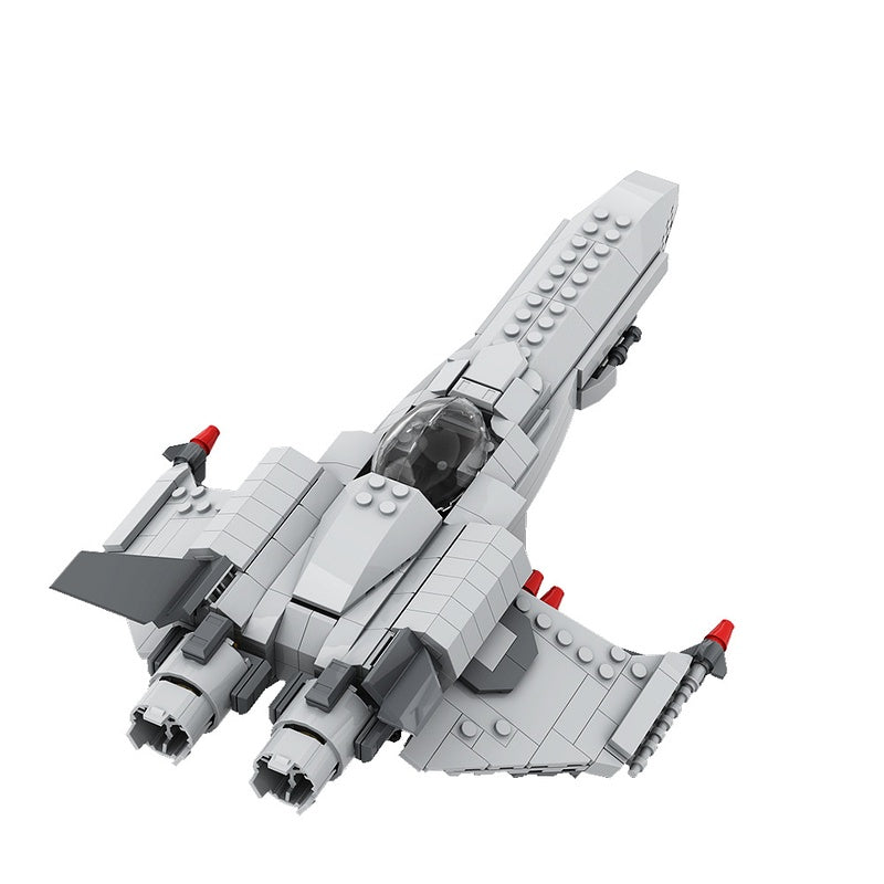 Colonial Fleet Viper Fighter Building Kit | LEGO-Compatible MOC - 2