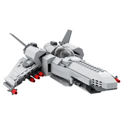 Colonial Fleet Viper Fighter Building Kit | LEGO-Compatible MOC - 4