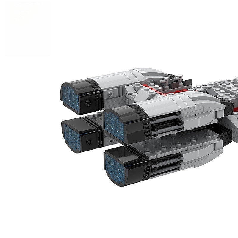 Colonial Minotaur MOC Space Gunship Building Kit | Sci-Fi Starship - 2