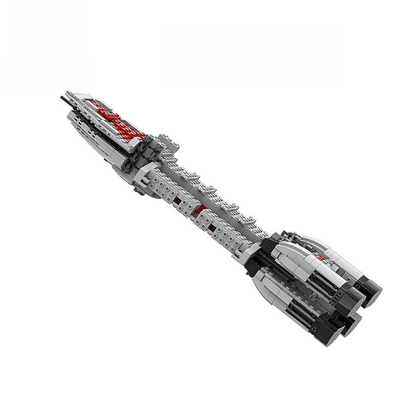 Colonial Minotaur Space Gunship Building Kit | LEGO-Compatible MOC - 4