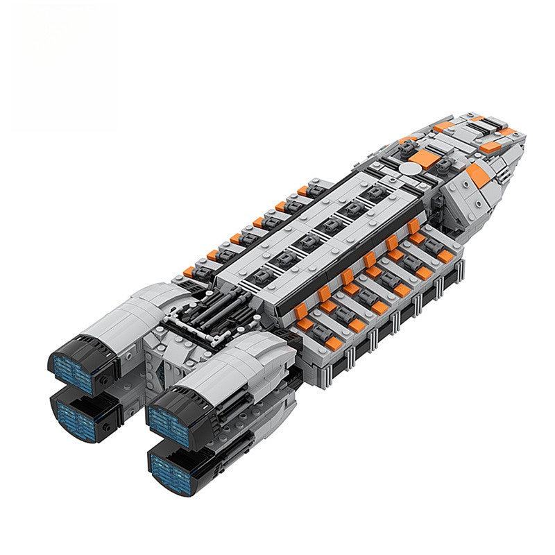 Colonial Minotaur Space Gunship Building Kit | LEGO-Compatible MOC - 7