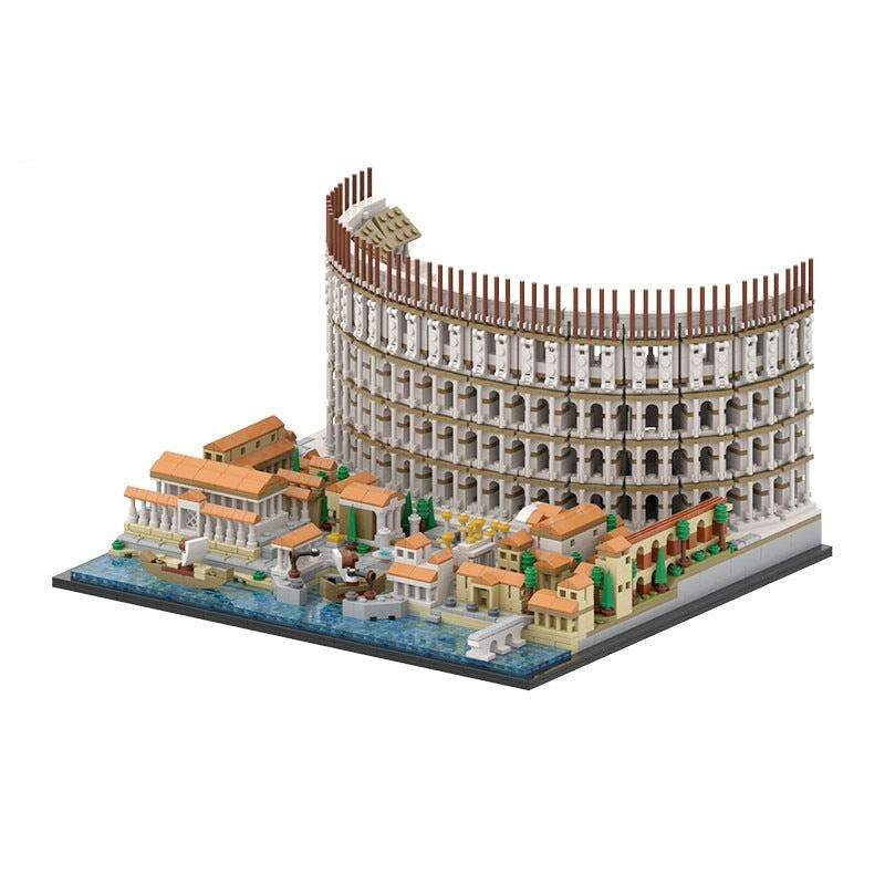 Colosseum MOC Ancient Landmark Architecture Building Kit - 1