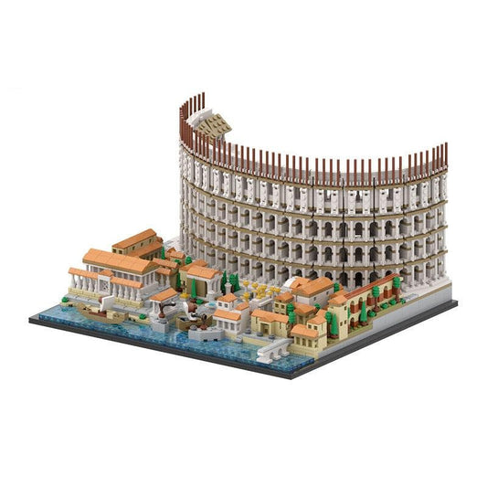 Colosseum MOC Ancient Landmark Architecture Building Kit - 1
