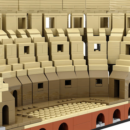 Colosseum MOC Ancient Landmark Architecture Building Kit - 12