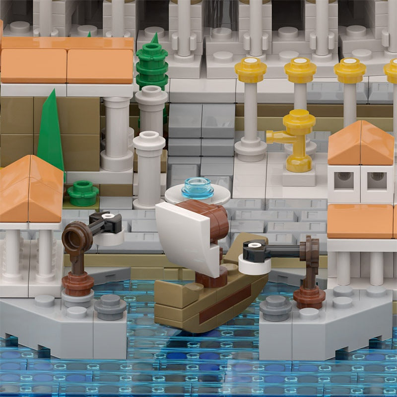 Colosseum MOC Ancient Landmark Architecture Building Kit - 3