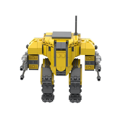 Combat Exosuit Battle Mech Building Kit | LEGO-Compatible MOC - 2