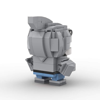 Comic League Superhero Brickheadz Building Kit | LEGO-Compatible MOC 3