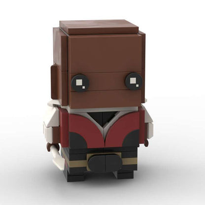 Comic Soldier Hawk and Winter Hero Building Kit | LEGO-Compatible MOC - 18