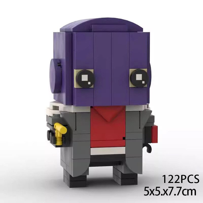 Comic Soldier Hawk and Winter Hero Building Kit | LEGO-Compatible MOC - 6