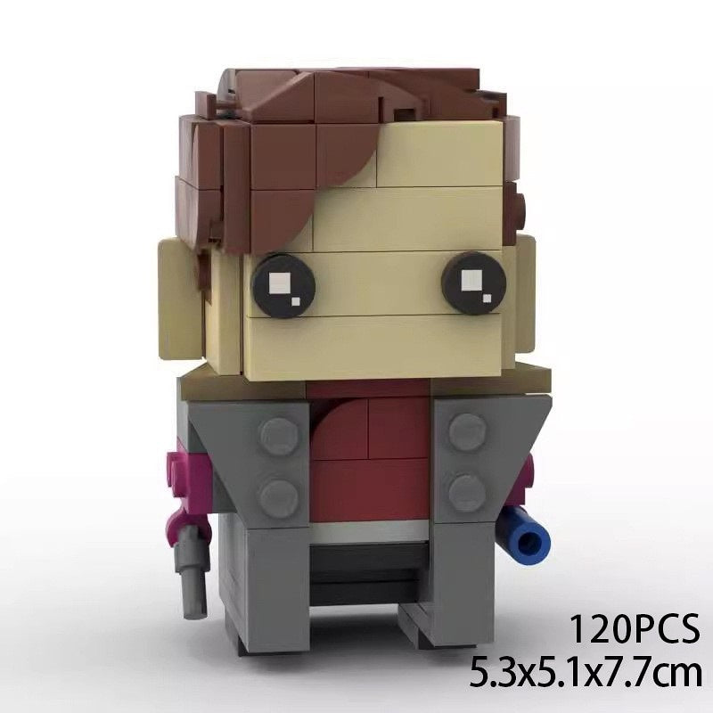 Comic Soldier Hawk and Winter Hero Building Kit | LEGO-Compatible MOC - 7
