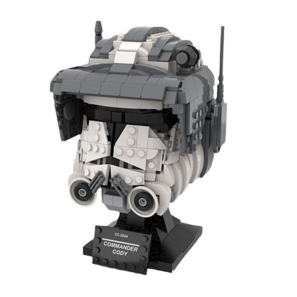 commander cody - empire helmet building set | star wars | moc-138073 - 1