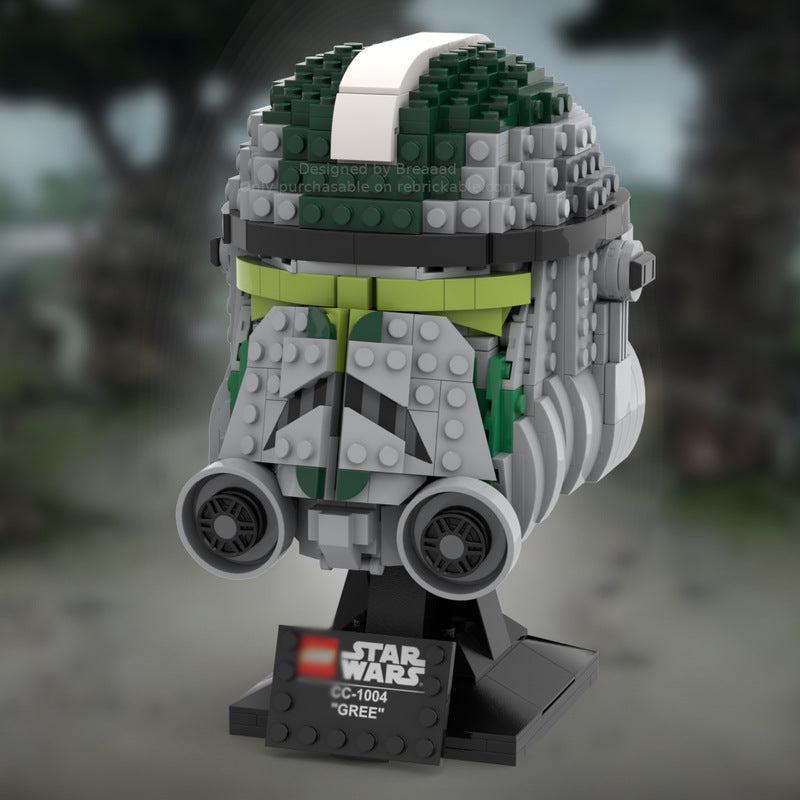 commander gree helmet building set | moc-82263 - 1