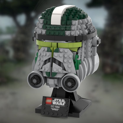 commander gree helmet building set | moc-82263 - 1