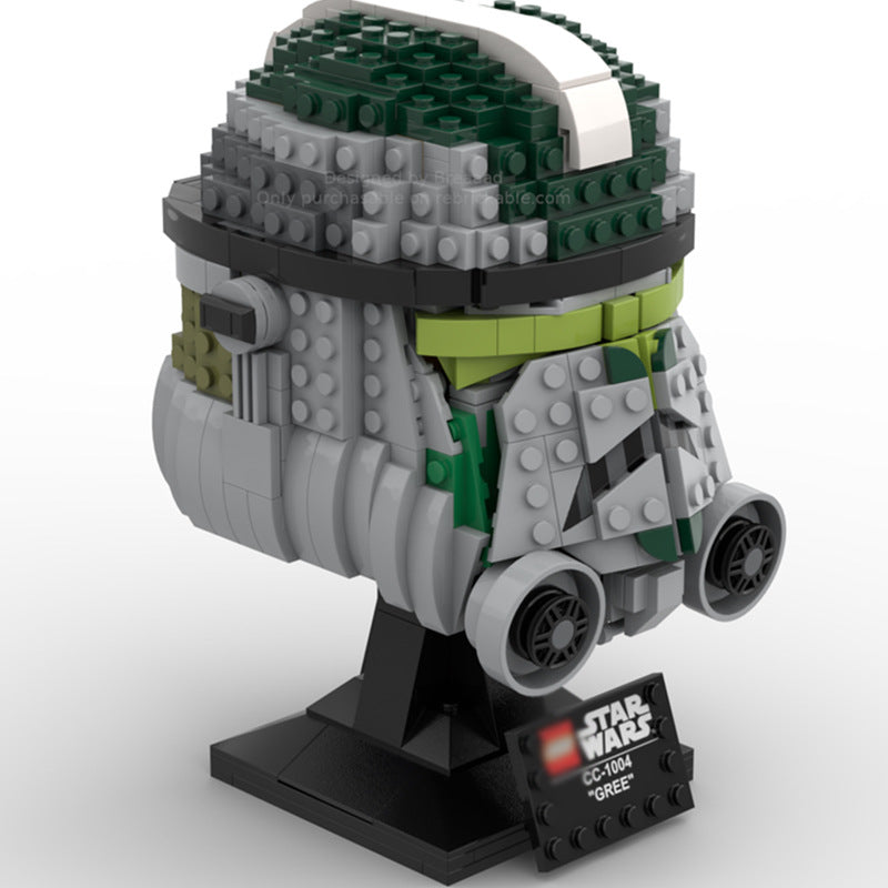 commander gree helmet building set | moc-82263 - 2