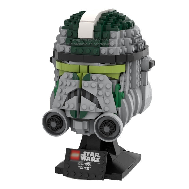 commander gree helmet building set | moc-82263 - 5