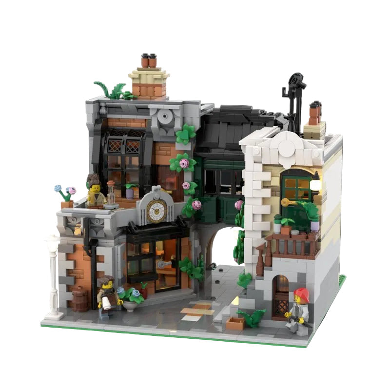 Community Square Building Kit | LEGO-Compatible MOC - 2