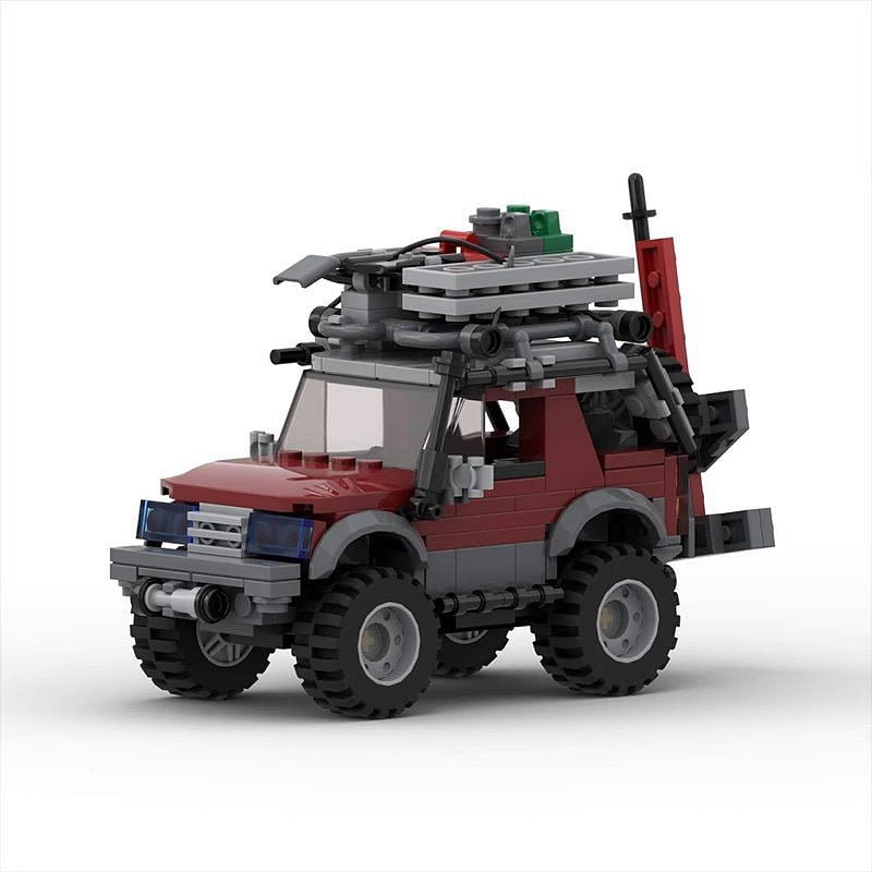 Compact Off-Road Expedition SUV MOC Building Kit | Adventure Vehicle Model - 2