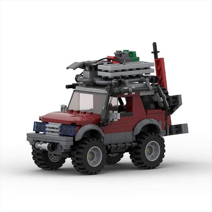 Compact Off-Road Expedition SUV MOC Building Kit | Adventure Vehicle Model - 2