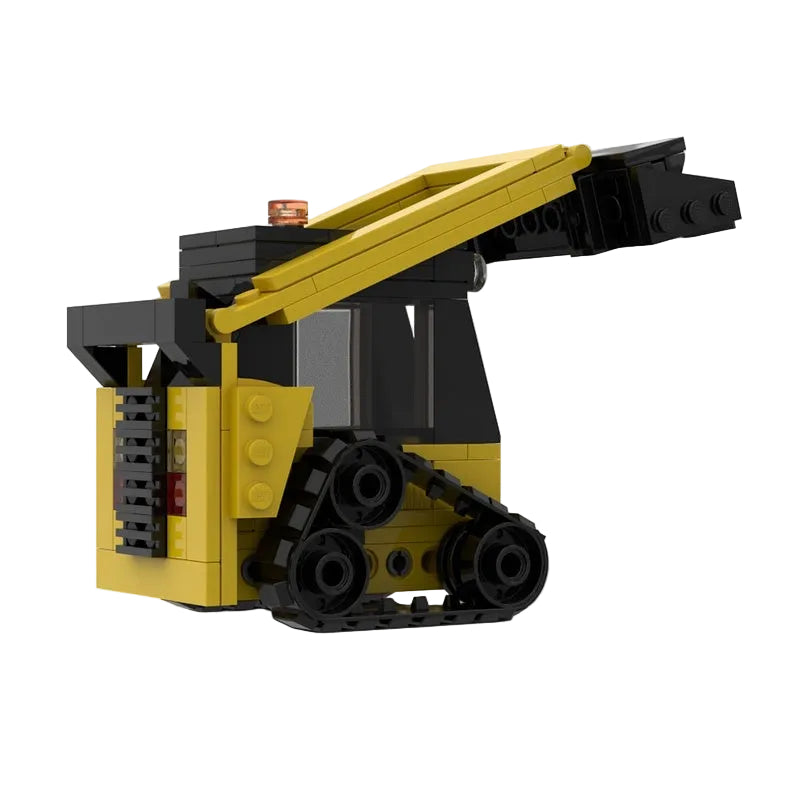 Compact Tracked Skid Steer Loader MOC Building Kit - 4