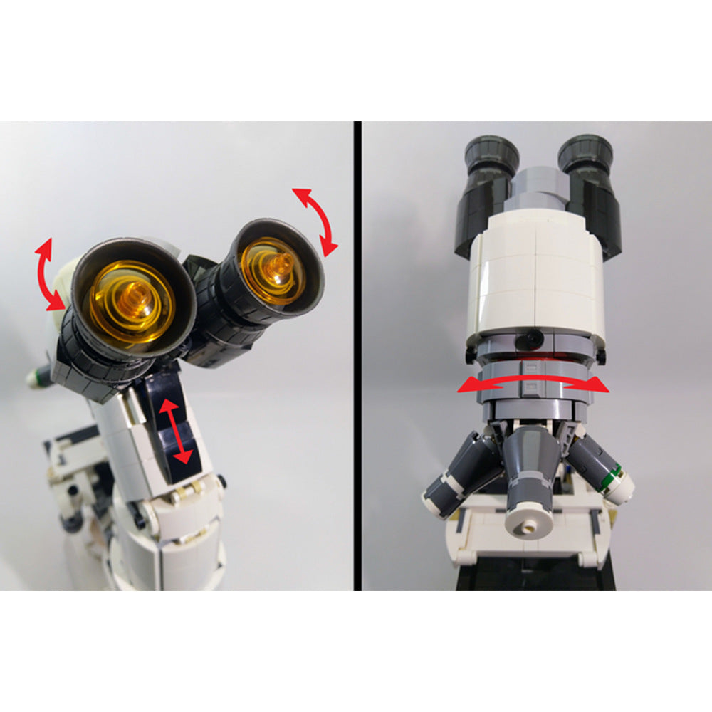 compound microscope building set | moc-146314 - 2