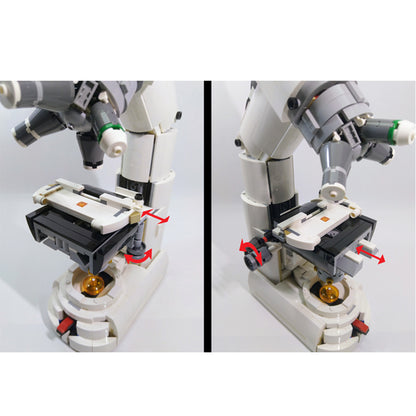 compound microscope building set | moc-146314 - 3