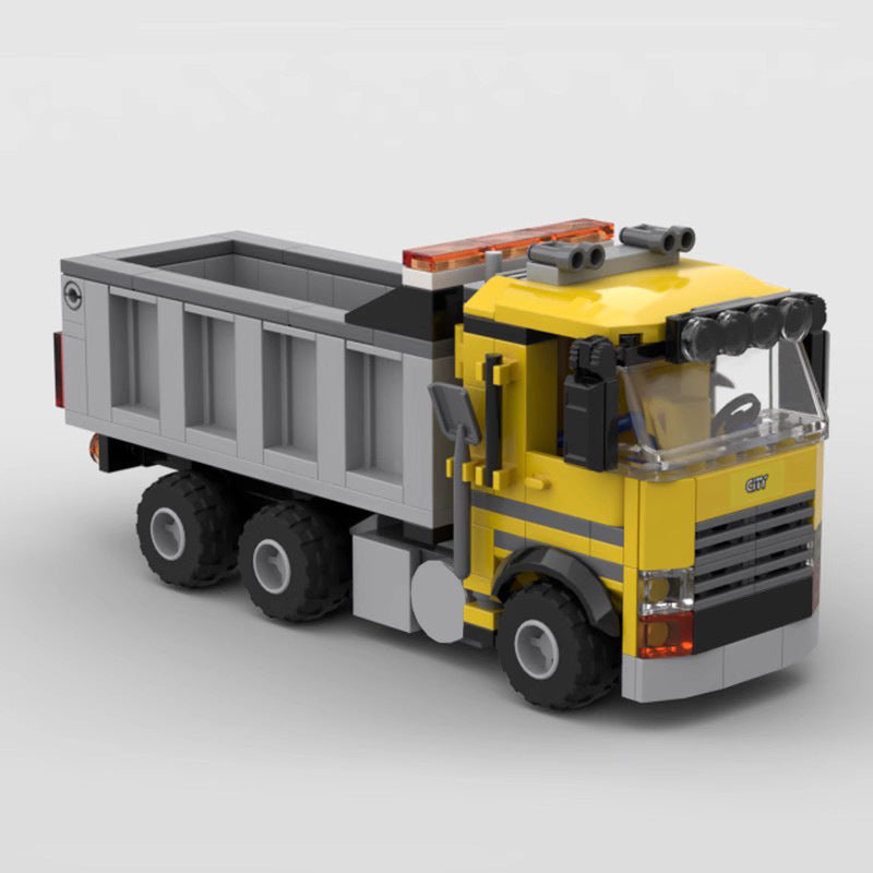 Construction Tipper Building Kit | LEGO-Compatible MOC - 2