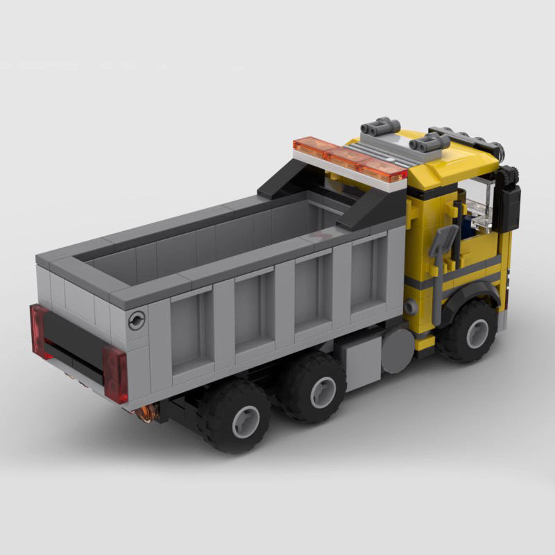Construction Tipper Building Kit | LEGO-Compatible MOC - 3