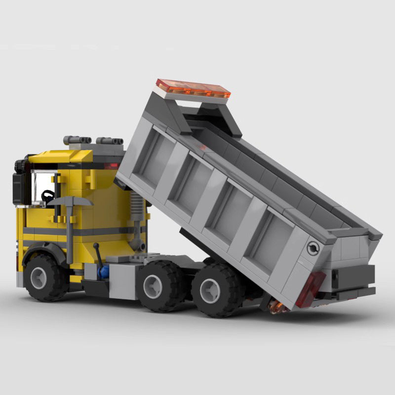 Construction Tipper Building Kit | LEGO-Compatible MOC - 4