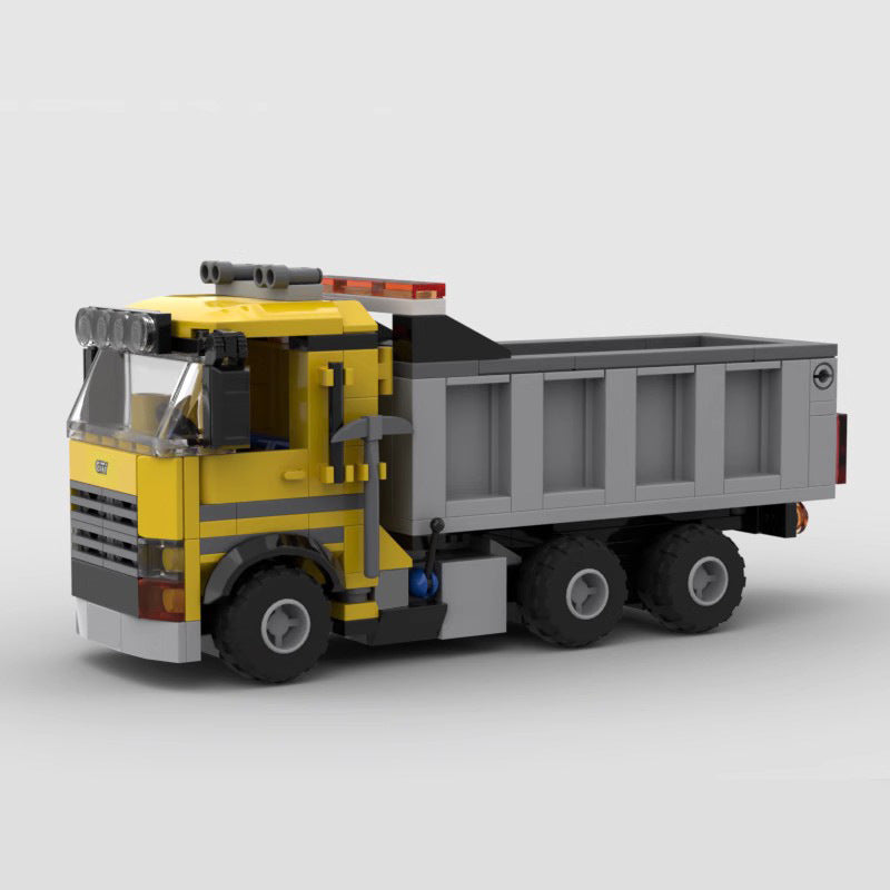 Construction Tipper Building Kit | LEGO-Compatible MOC - 5
