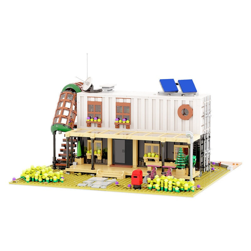 Container House II MOC Building Kit | Modern Modular Architecture - 1