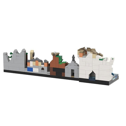 Corsica Island Skyline MOC Architecture Building Kit - 5