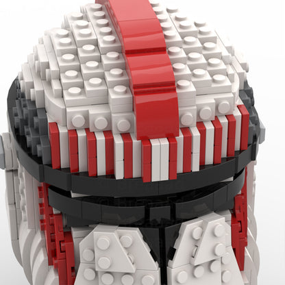 coruscant guard helmet building set | moc-98153 - 4