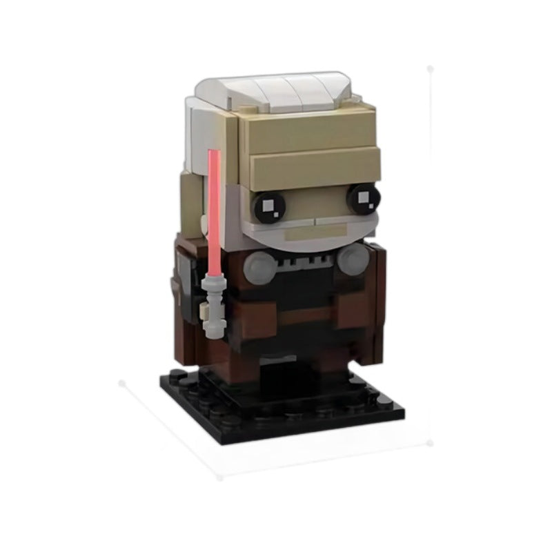 count dooku brickheadz building set | star wars | moc-72198 - 3