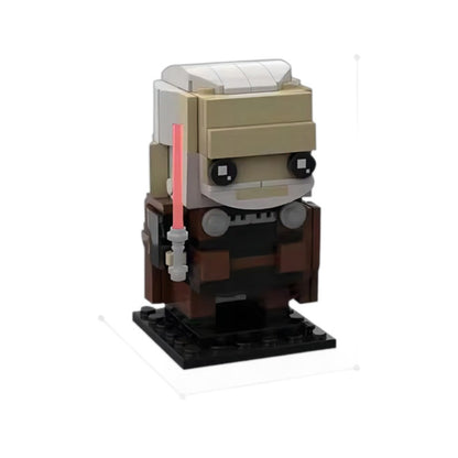 count dooku brickheadz building set | star wars | moc-72198 - 3