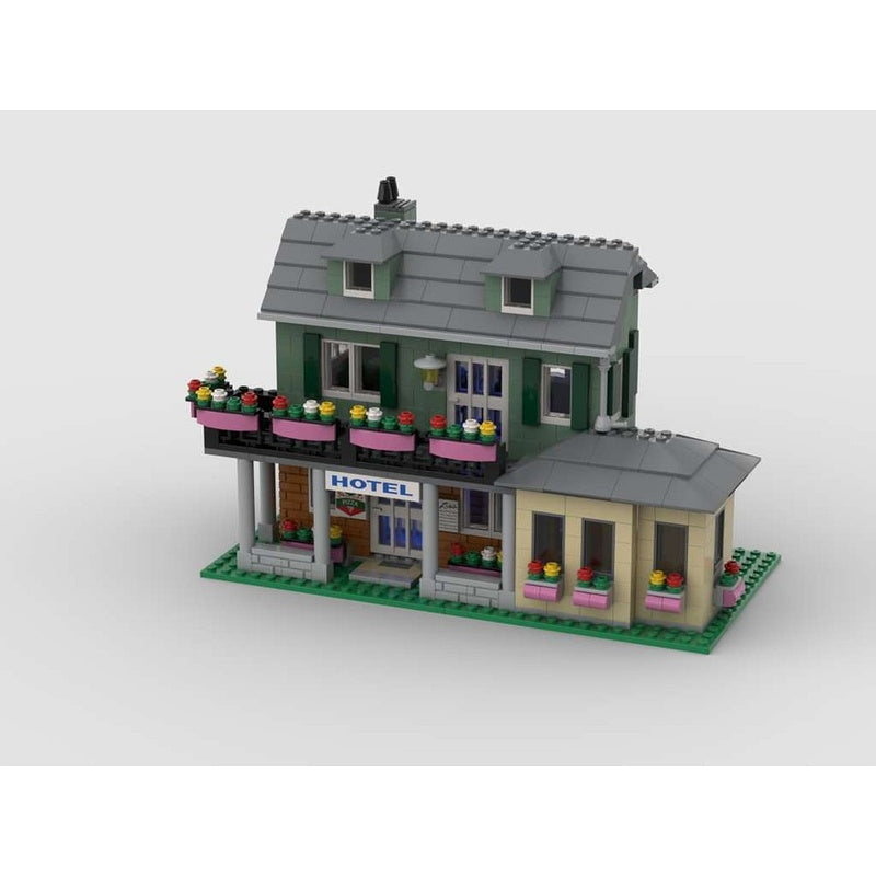 Country Hotel Guesthouse MOC Building Kit - 3