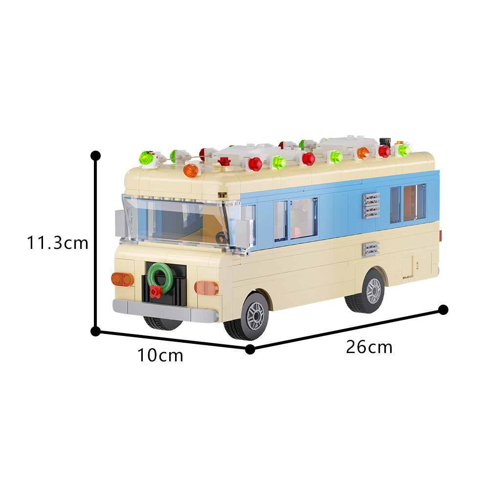 cousin eddie rv car building set | christmas - 4